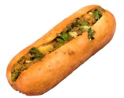 Paneer Masala hot dog Roll