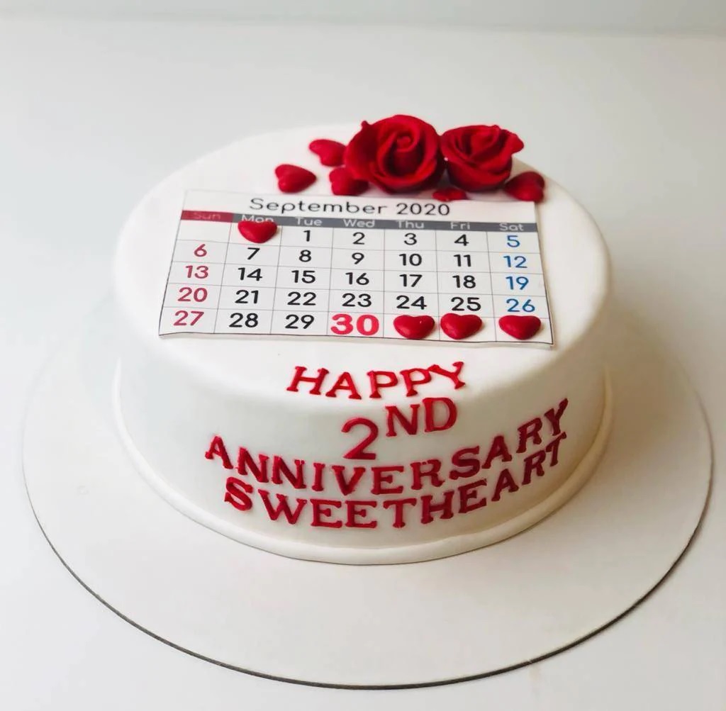 Anniversary Cake || Heart shape Chocolate Cake || Chocolate Cake || Simple  & Easy Anniversary Cake - YouTube