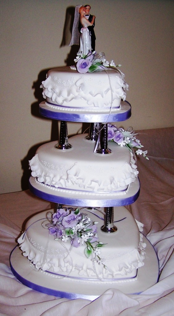 5 Tier Wedding Cake – Grated Nutmeg
