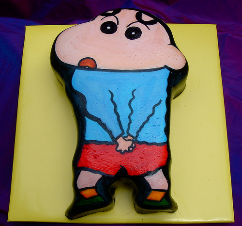 Crayon Shin-chan#cute #cake #birthday #baking #beautiful #happy #delic... |  TikTok